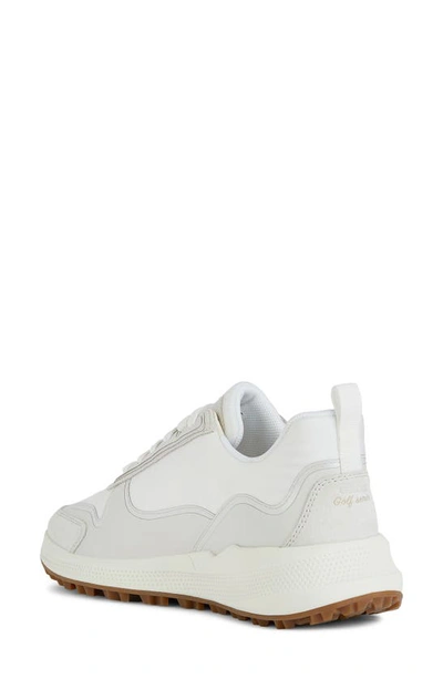 Shop Geox Pg1x2 Sneaker In White/ Off White