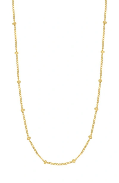 Shop Bony Levy 14k Gold Bead Station Necklace In 14k Yellow Gold