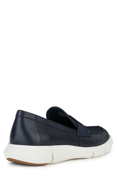Shop Geox Adacter Loafer In Navy