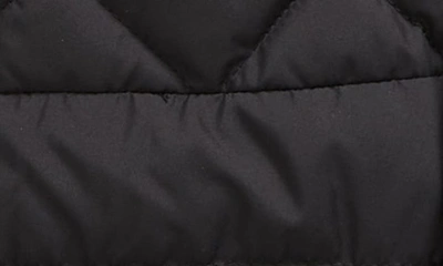 Moncler Kids' Clean The Quilted Down Biker Jacket In Black