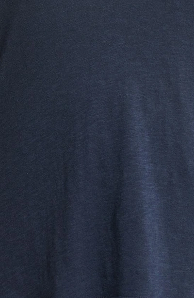 Caslon Short Sleeve V-neck T-shirt In Navy Blazer