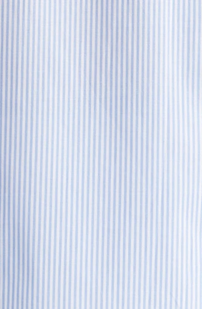 Wahine X Disney Gender Inclusive 'lilo & Stitch' Waimea Stripe Button-up Shirt In Blue/ White