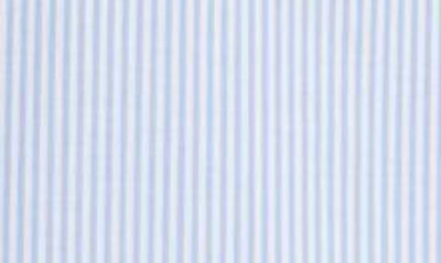 Wahine X Disney Gender Inclusive 'lilo & Stitch' Waimea Stripe Button-up Shirt In Blue/ White