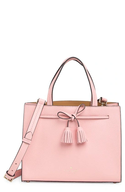 Shop Kate Spade New York Hayes Small Satchel In Tea Rose