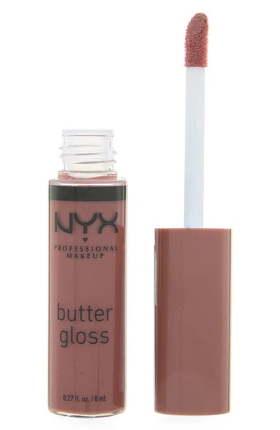 Shop Nyx Butter Gloss Nonsticky Lip Gloss In Praline