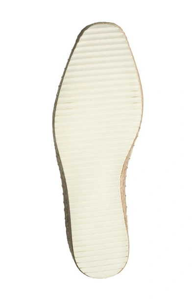 Karl Lagerfeld Beatrix Platform Espadrille In Ecru