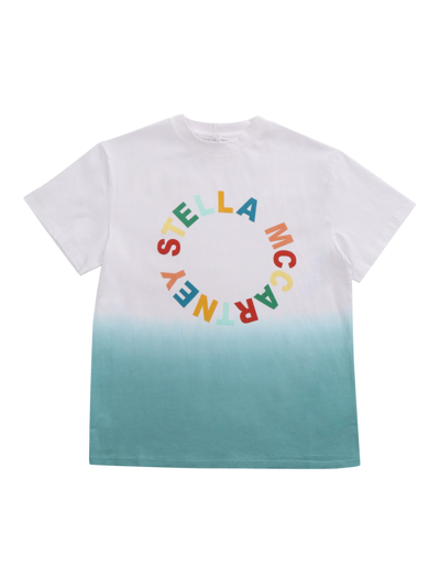 Shop Stella Mccartney T-shirt Bicolor In Multi