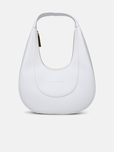 Shop Chiara Ferragni 'caia' White Polyester Bag
