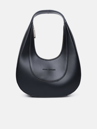 Shop Chiara Ferragni 'caia' Black Polyester Bag