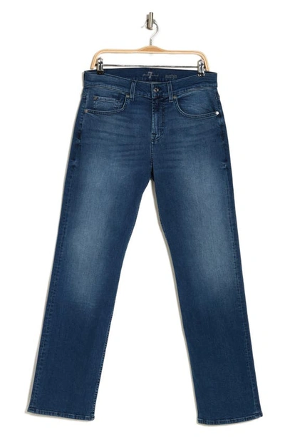 Shop 7 For All Mankind Austyn Relaxed Straight Jeans In Atlantic