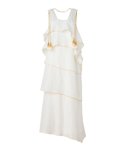 Shop Dorothee Schumacher Summer Waves Dress In White