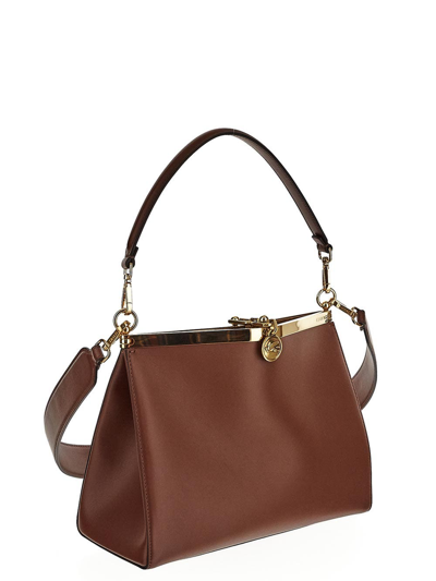 Shop Etro Vela Bag In Brown