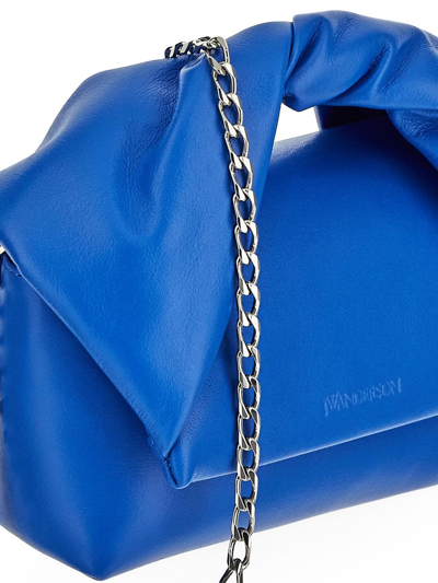 Shop Jw Anderson Small Twister Bag In Blue