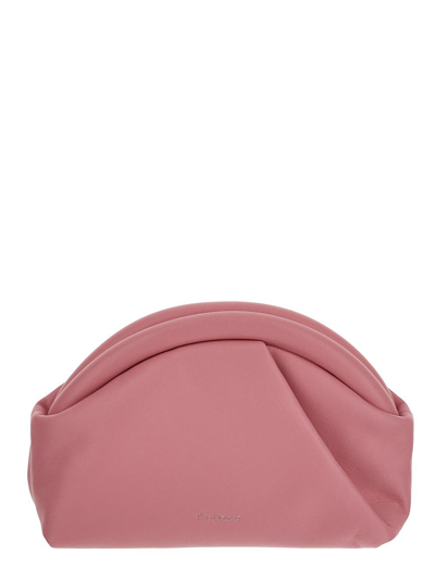Shop Jw Anderson Bumper Clutch Bag In Pink