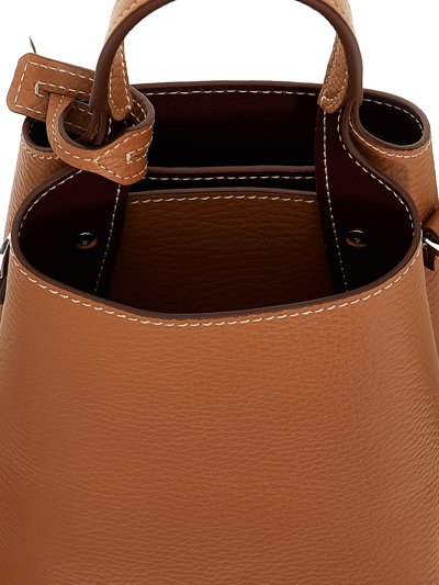 Tod's Tods Leather Handbag In Marrón