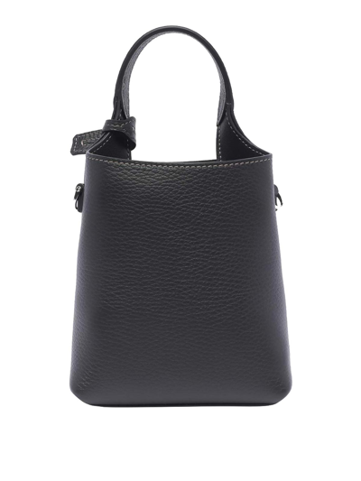 Tod's T-timeless Pendant Detail Micro Tote Bag In Negro