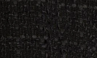 L Agence Cove Cropped Tweed Jacket In Black