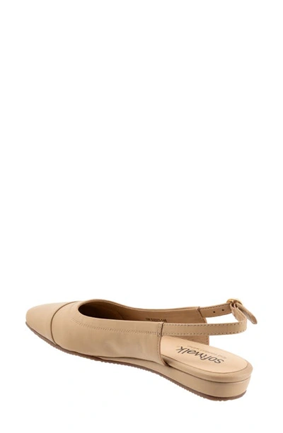 Softwalk Wide Width Vittoria Sandal In Nude