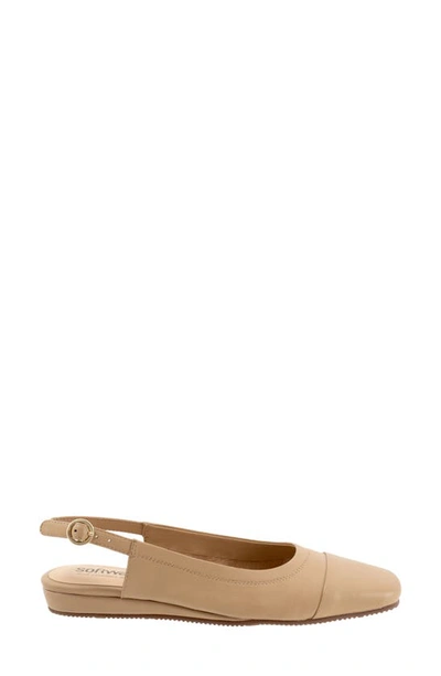Softwalk Wide Width Vittoria Sandal In Nude