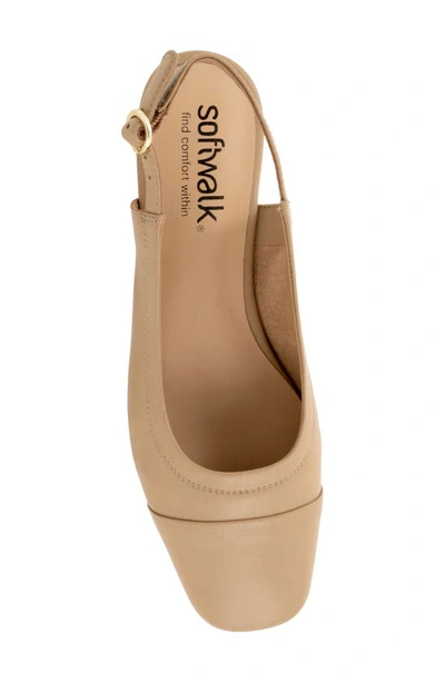 Softwalk Wide Width Vittoria Sandal In Nude