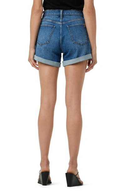 Shop Joe's Alex Cuffed Denim Shorts In Savage