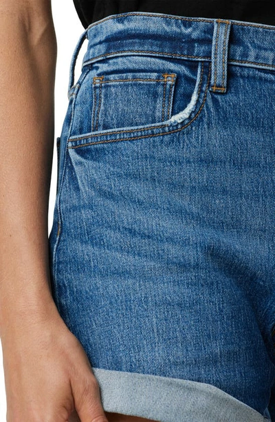 Joe's Alex Cuffed Denim Shorts In Savage
