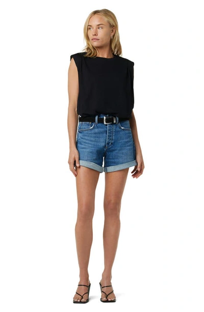 Joe's Alex Cuffed Denim Shorts In Savage