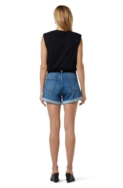 Shop Joe's Alex Cuffed Denim Shorts In Savage