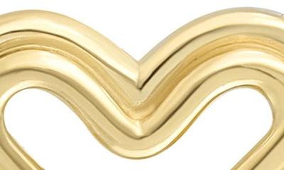 Bony Levy 14k Gold Heart Stud Earrings In 14k Yellow Gold