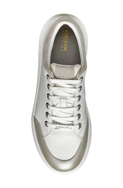 Shop Geox Dalyla Sneaker In White/ Grey