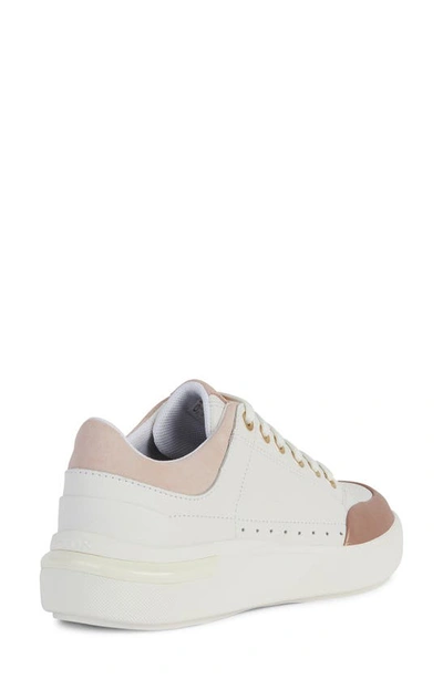 Shop Geox Dalyla Sneaker In White/ Rose