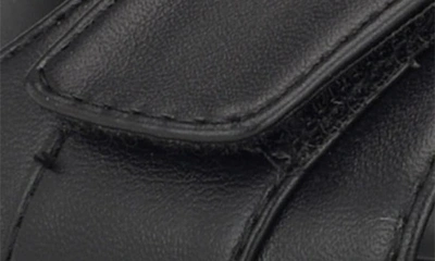 Calvin Klein Donnie Slide Sandal In Black Woven