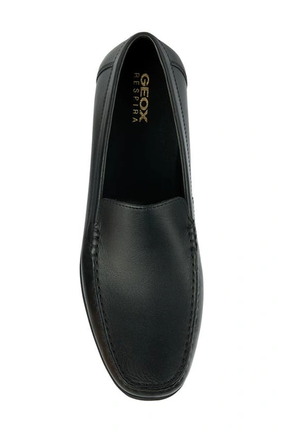Shop Geox Ascanio Loafer In Black