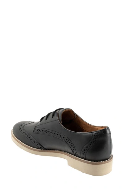 Softwalk Willet Wingtip Derby In Black