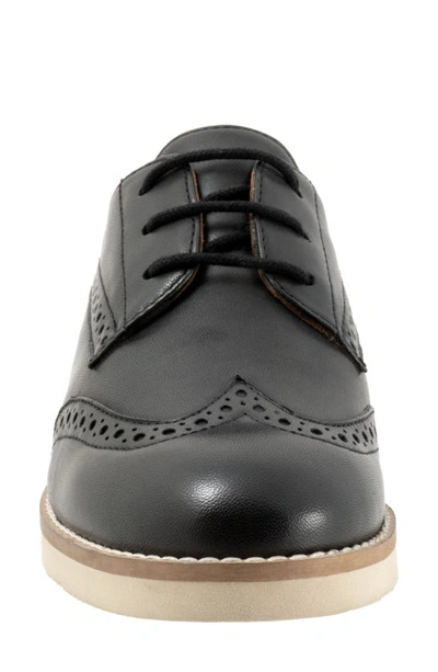 Softwalk Willet Wingtip Derby In Black