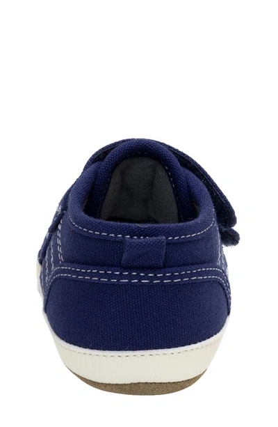 Shop Robeez ® Brooks Crib Sneaker In Dark Blue