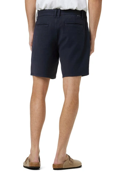 Joe's The Airsoft Slim Straight Leg Terry Chino Shorts In Night Sky