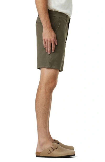 Joe's The Airsoft Slim Straight Leg Terry Chino Shorts In Sage