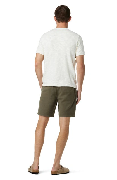 Joe's The Airsoft Slim Straight Leg Terry Chino Shorts In Sage