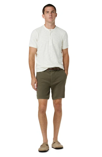 Joe's The Airsoft Slim Straight Leg Terry Chino Shorts In Sage
