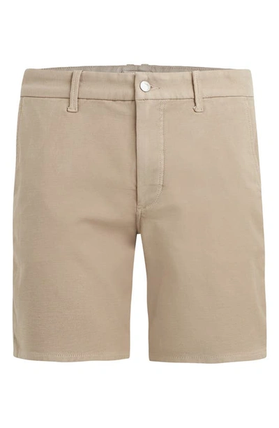 Shop Joe's The Airsoft Slim Straight Leg Terry Chino Shorts In Cobblestone