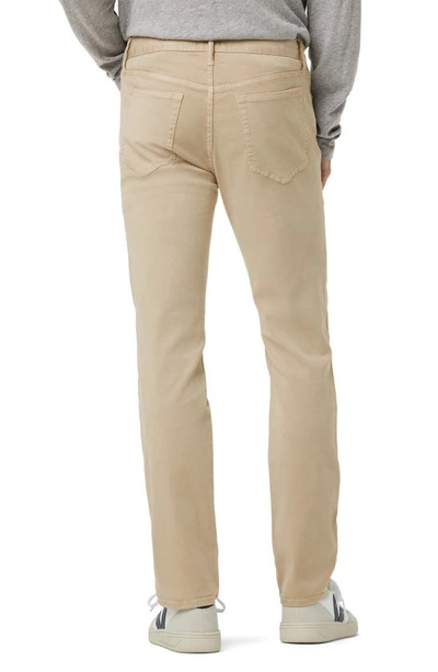 Joe's The Brixton Twill Chinos In Cobblestone
