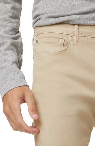 Joe's The Brixton Twill Chinos In Cobblestone