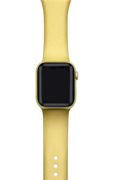 Shop The Posh Tech Silicone Apple Watch® Band, 41mm In Gold