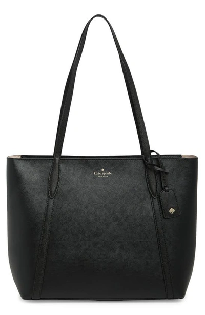 Shop Kate Spade Cara Tote Bag In Black