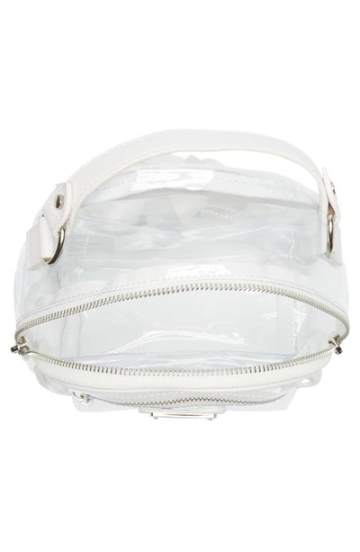Shop Madden Girl Clear Vinyl Mini Backpack In White