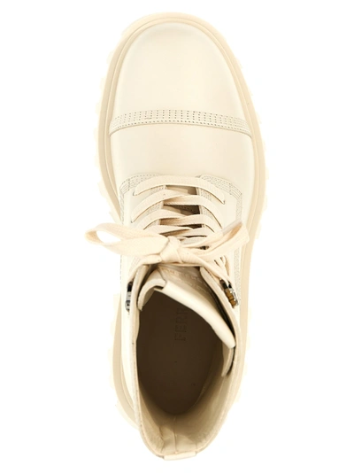 Shop Ferragamo Kira Boots, Ankle Boots White