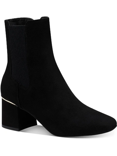 Shop Alfani Rockee Womens Bootie Short Ankle Boots In Black