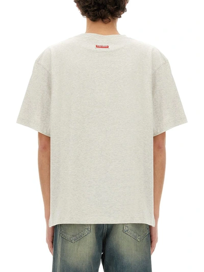 Shop Kenzo "lucky Tiger" T-shirt In Grey