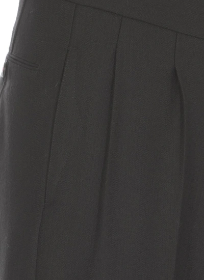 Shop Maison Margiela Trousers Black